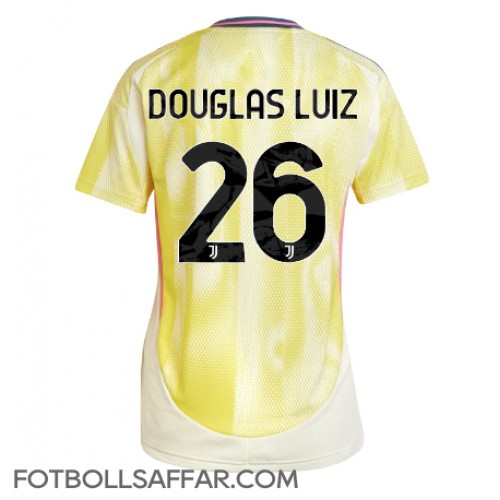 Juventus Douglas Luiz #26 Bortatröja Dam 2024-25 Kortärmad